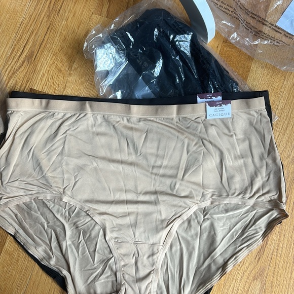 SALE !! $10Lot of 4 Cacique No Show Full Brief Panty - Picture 4 of 4